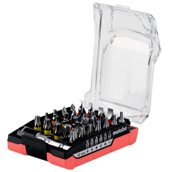 Zestaw bitów akumulatorowych Metabo, 32 części (626696000)