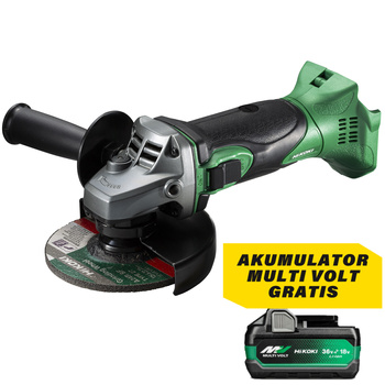 Akumulatorowa szlifierka kątowa 125mm HiKOKI G18DSL2 W5Z