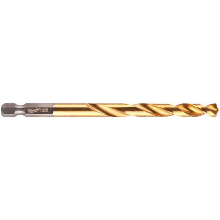 Wiertło do metalu HSS-G TiN 4,2 - 13mm  Milwaukee 7mm