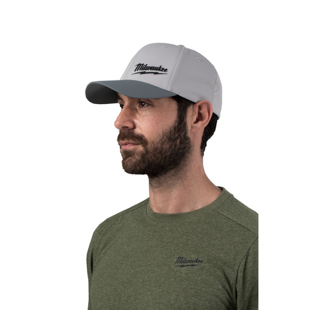 Czapka z daszkiem PREMIUM szara L/XL Milwaukee 4932493102