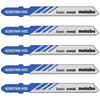 Zestaw 5 brzeszczotów do wyrzynarek Metabo „basic metal” 51/ 1,2 mm (623637000)