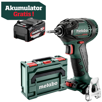 Akumulatorowy zakrętak udarowy Metabo SSD 18 LTX 200 BL (602396840)