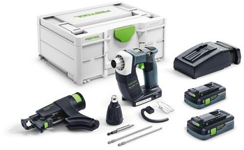 FESTOOL Wkrętarka taśmowa z podajnikiem 18V DWC18-4500 HPC4,0 I-Plus