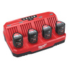 Ładowarka 4-portowa M12 M12C4 Milwaukee 4932430554