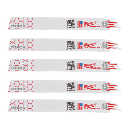 Brzeszczot do pił posuwowych metal 230mm 14z/cal 5szt. Milwaukee 48475787