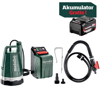 Akumulatorowa pompa zanurzeniowa i do wody deszczowej Metabo TPF 18 LTX 2200 (601729850)
