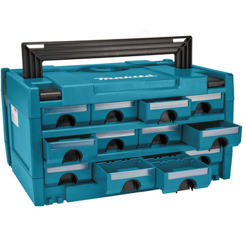 Walizka Makpak z szufladami (3x4) Makita P-84327