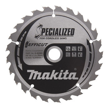 Tarcza tnąca Makita B-62985 do drewna 165x20mm 25Z