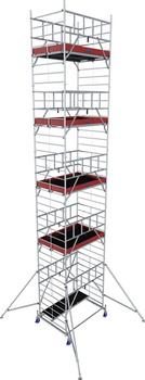 Aluminiowe rusztowanie jezdne o poszerzonej konstrukcji KRAUSE Monto ProTecXXL 9,30m 11,30m