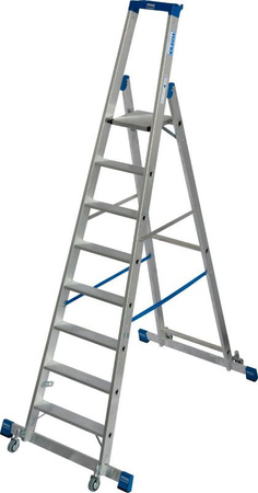 Drabina wolnostojąca, jezdna ze stabilizatorami KRAUSE Stabilo 3,90m 1x8