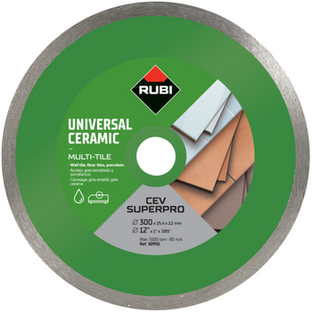 Tarcza diamentowa Rubi CEV 300 Superpro do płytek ściennych