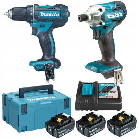 Zestaw combo 18V Makita DLX2339JX1 DDF482 DTD156 3x5.0ah