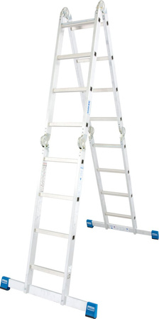 Uniwersalna drabina przegubowa ze szczeblami KRAUSE Stabilo 5,50m 4x4