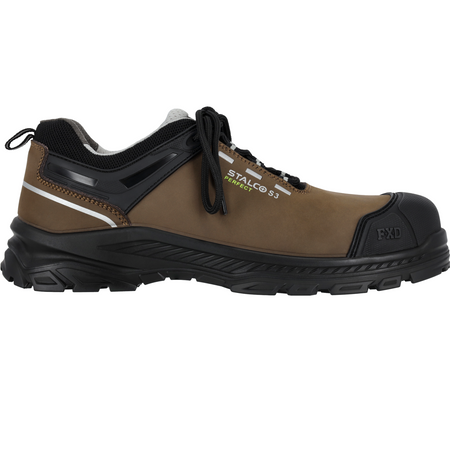 Półbuty skórzane Stalco Pionier Low S3S brązowe, rozmiar 42
