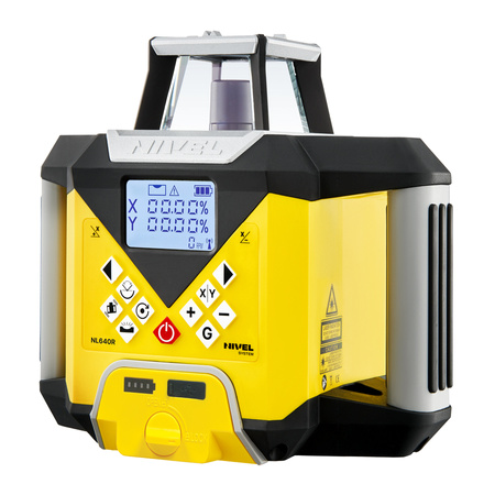 Laser obrotowy Nivel System NL640R Digital + Statyw SJJ1 + Łata LS-24