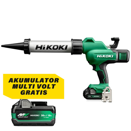 Akumulatorowy wyciskacz do kleju i sylikonu HiKOKI AC18DA WPZ