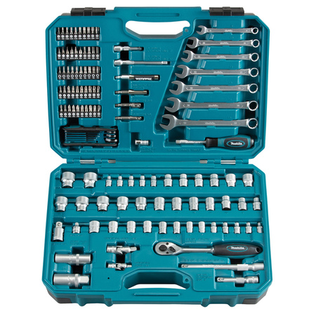 Zestaw 120 szt. narzędzi ręcznych Makita E-06616