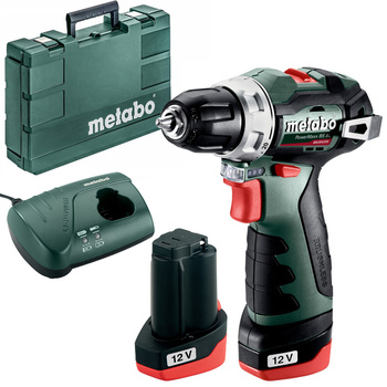 Wiertarko-wkrętarka akumulatorowa Metabo PowerMaxx BS BL (601721500)