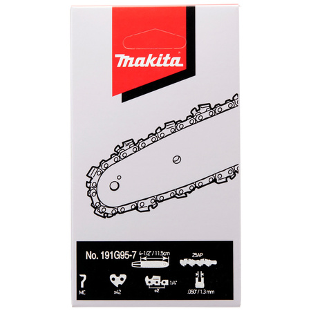 Łańcuch do piły łańcuchowej 11,5cm/1,3mm 1/4" Makita 191G95-7