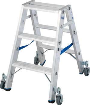 Drabina dwustronna, jezdna ze stopniami KRAUSE Stabilo 2,25m 2x3