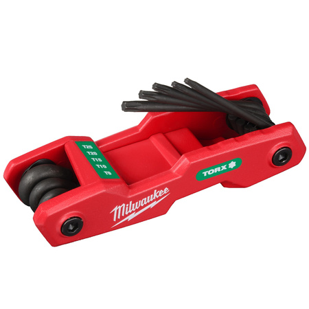 Zestaw składanych kluczy imbusowych TORX 8 el.  Milwaukee 4932480979