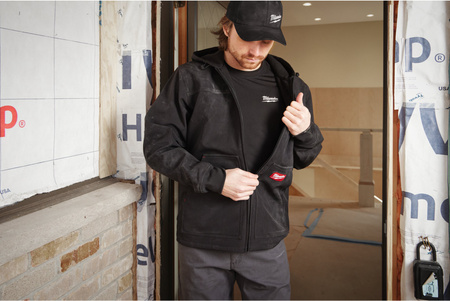Kurtka Milwaukee Freeflex Softshell z kaputerm rozm. M (Czarny (4932498272)