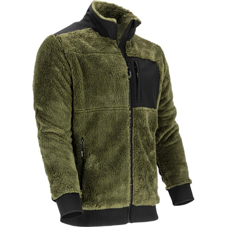 Bluza robocza z suwakiem sherpa L4015402 Lahti Pro zielona, rozmiar M