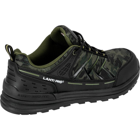 Półbuty robocze wodoodporne S2 SRC podnosek kompozytowy Lahti Pro moro, rozmiar 41