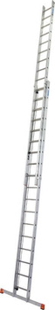 Drabina rozsuwana linką ze szczeblami, dwuelementowa Robilo KRAUSE Monto 9,80m 2x18