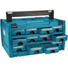 Walizka Makpak z szufladami (3x4) Makita P-84327