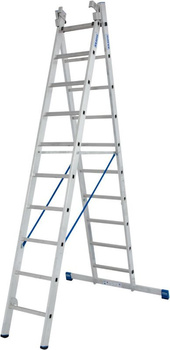 Drabina wielofunkcyjna z rolkami przyściennymi KRAUSE Stabilo 7,65m 3x10