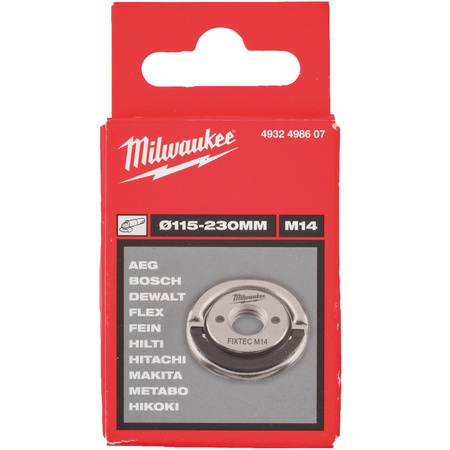 Nakrętka do szlifierek kątowych M14 Milwaukee FIXTEC