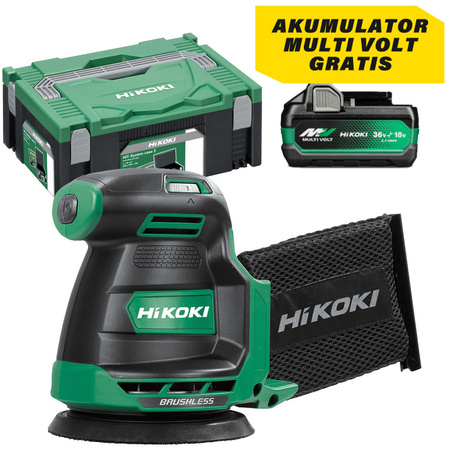 Akumulatorowa szlifierka mimośrodowa HiKOKI SV1813DA W2Z