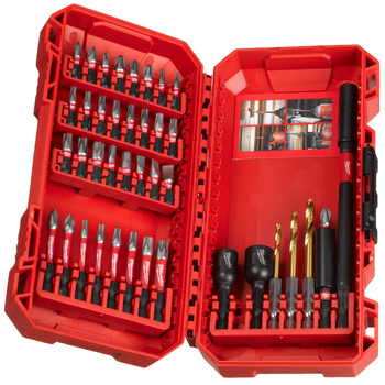 Zestaw bitów wierteł SHOCKWAVE 40 elementów Milwaukee 4932492004