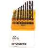 Zestaw wierteł do metalu 13szt. HSS-R DeWALT DT5912