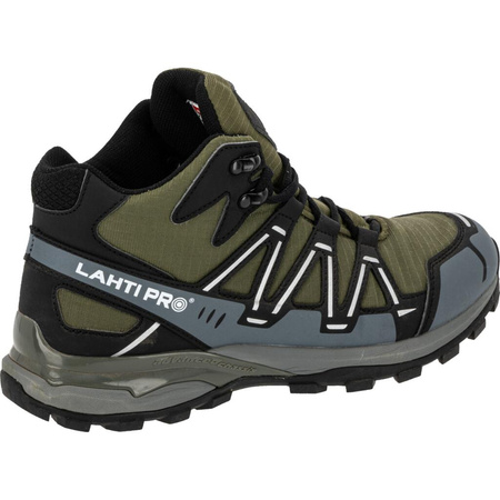 Buty robocze bez podnoska L3012041 Lahti Pro zielono-czarno-szare, rozmiar 41