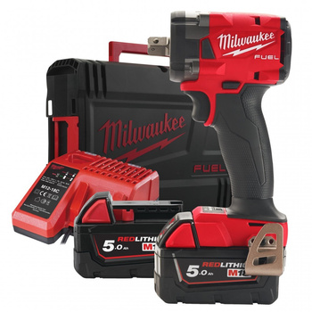 Akumulatorowy klucz udarowy 1/2'' 18V Milwaukee M18FMTIW2P12-502X