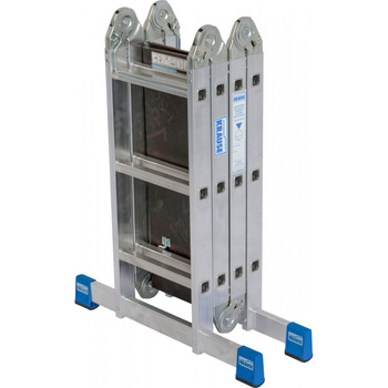 Uniwersalna drabina przegubowa ze szczeblami KRAUSE Stabilo 4,4m 4x3