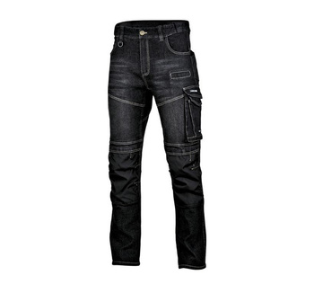Jeansowe spodnie robocze Lahti Pro rozm. 2XL