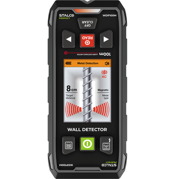 Wielofunkcyjny detektor ścienny Stalco WDP100M 100m