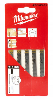 Brzeszczot do drewna 75mm 5 sztuk Milwaukee