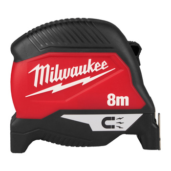 Miara zwijana metrówka 8m Premium Magnetic Gen 4 Milwaukee (4932498770)