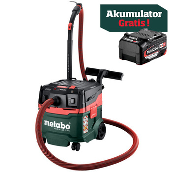 Odkurzacz akumulatorowy Metabo AS 36-18 L 20 PC-CC (602072850)