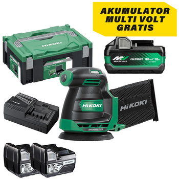 Akumulatorowa szlifierka mimośrodowa HiKOKI SV1813DA WPZ