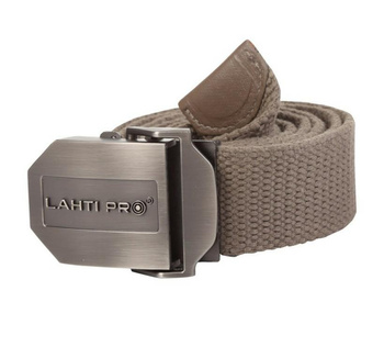 Pasek do spodni z klamrą czarny Lahti Pro Khaki