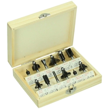 Zestaw frezów 12szt. 6mm HiKOKI (711016)