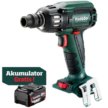 Klucz udarowy akumulatorowy Metabo SSW 18 LTX 400 BL (602205890)