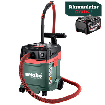 Odkurzacz akumulatorowy Metabo AS 36-18 L 30 PC-CC (602073850)
