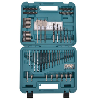 Zestaw wierteł i końcówek wkrętakowych 100 szt. Makita D-47248