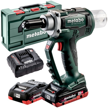 Akumulatorowa nitownica do nitów zrywalnych Metabo NP 18 LTX BL 5.0 (619002800)